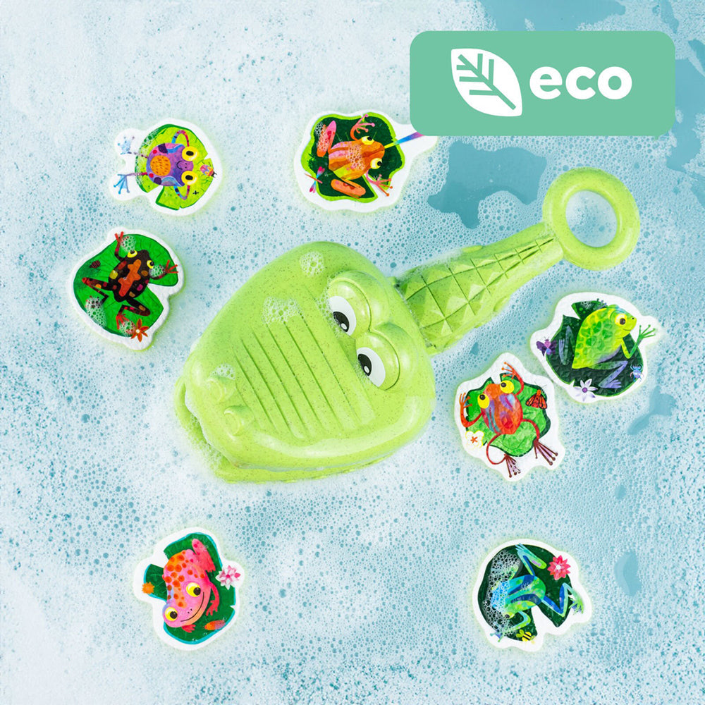 Tiger Tribe ECO Croc Chasey - Catch a Frog Bath Toy