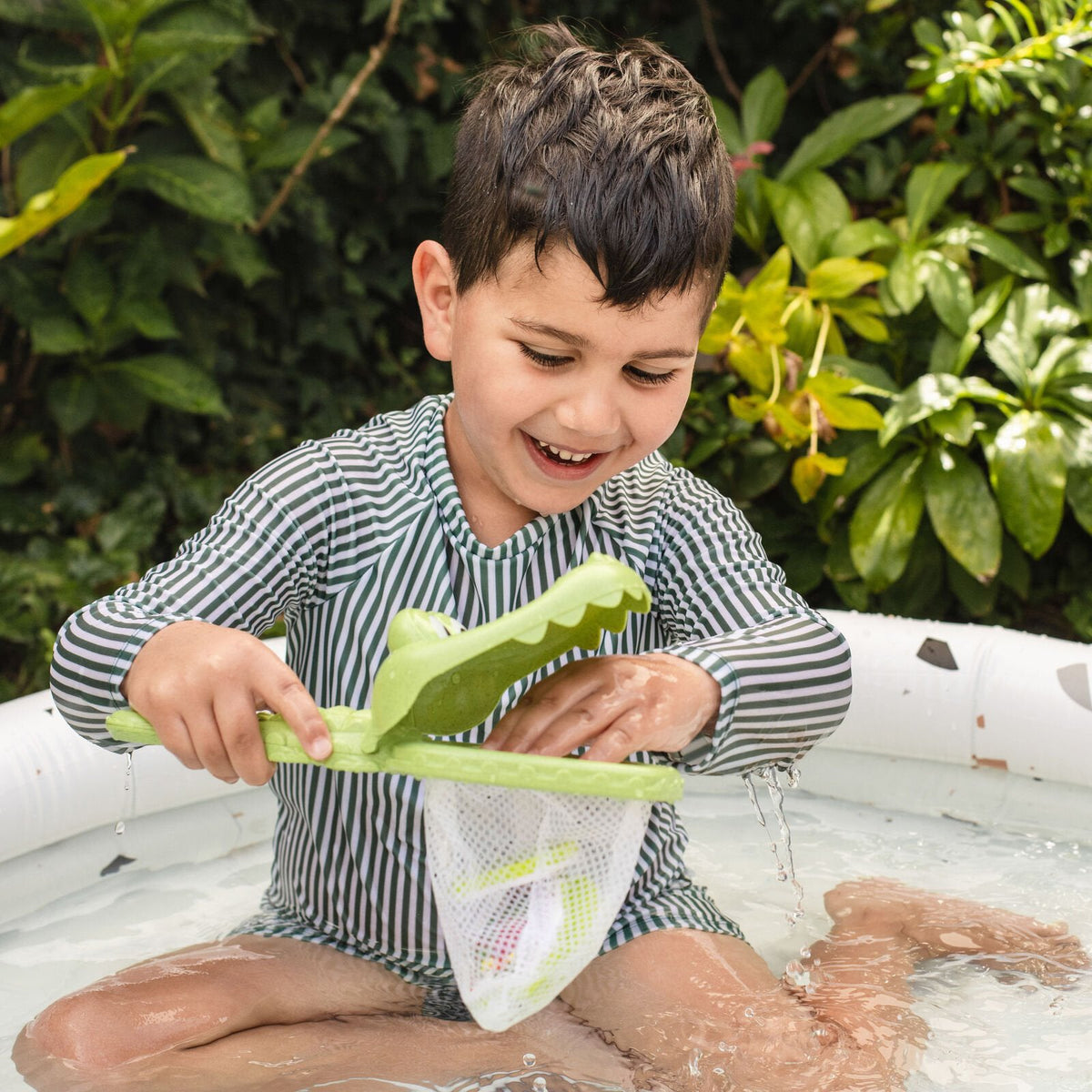 Tiger Tribe ECO Croc Chasey - Catch a Frog Bath Toy