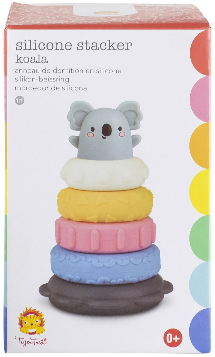 Tiger Tribe Koala Silicone Stacker
