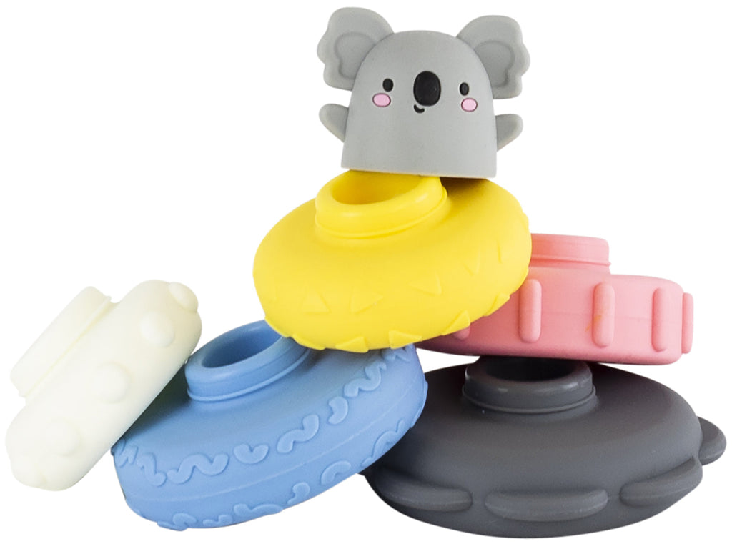 Tiger Tribe Koala Silicone Stacker
