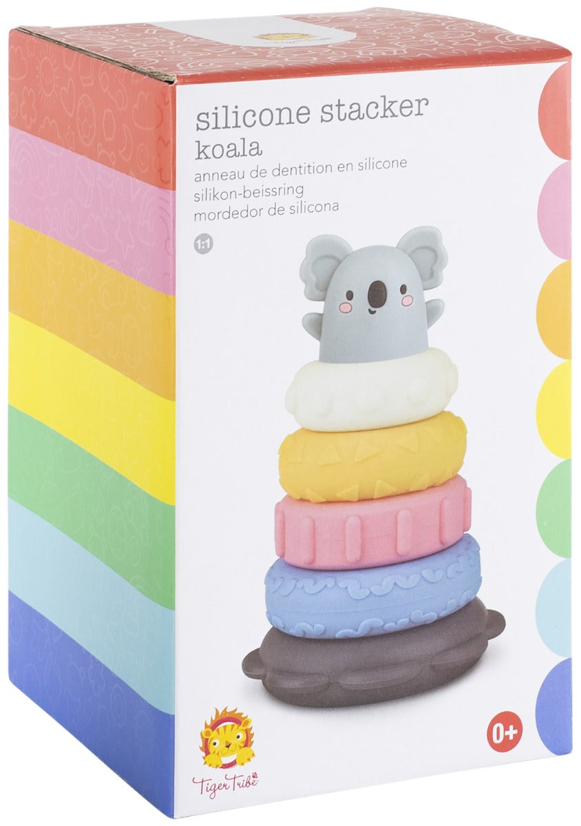 Tiger Tribe Koala Silicone Stacker