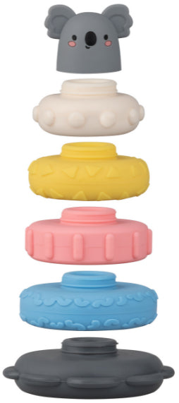Tiger Tribe Koala Silicone Stacker