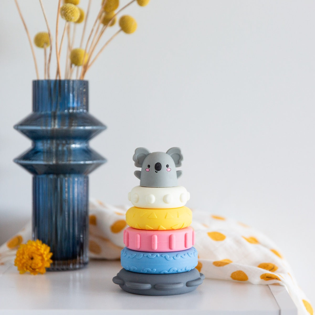 Tiger Tribe Koala Silicone Stacker