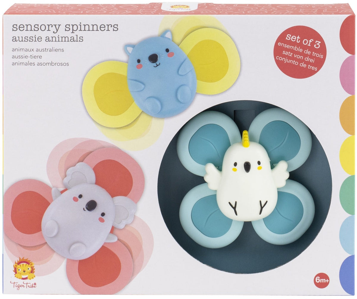 Tiger Tribe Sensory Spinners - Aussie Animals