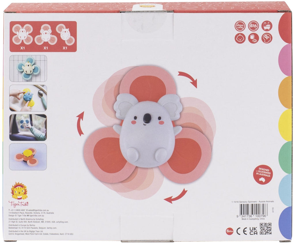 Tiger Tribe Sensory Spinners - Aussie Animals