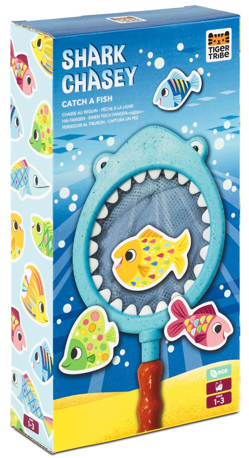 Tiger Tribe Shark Chasey - Catch a Fish ECO Bath Toy