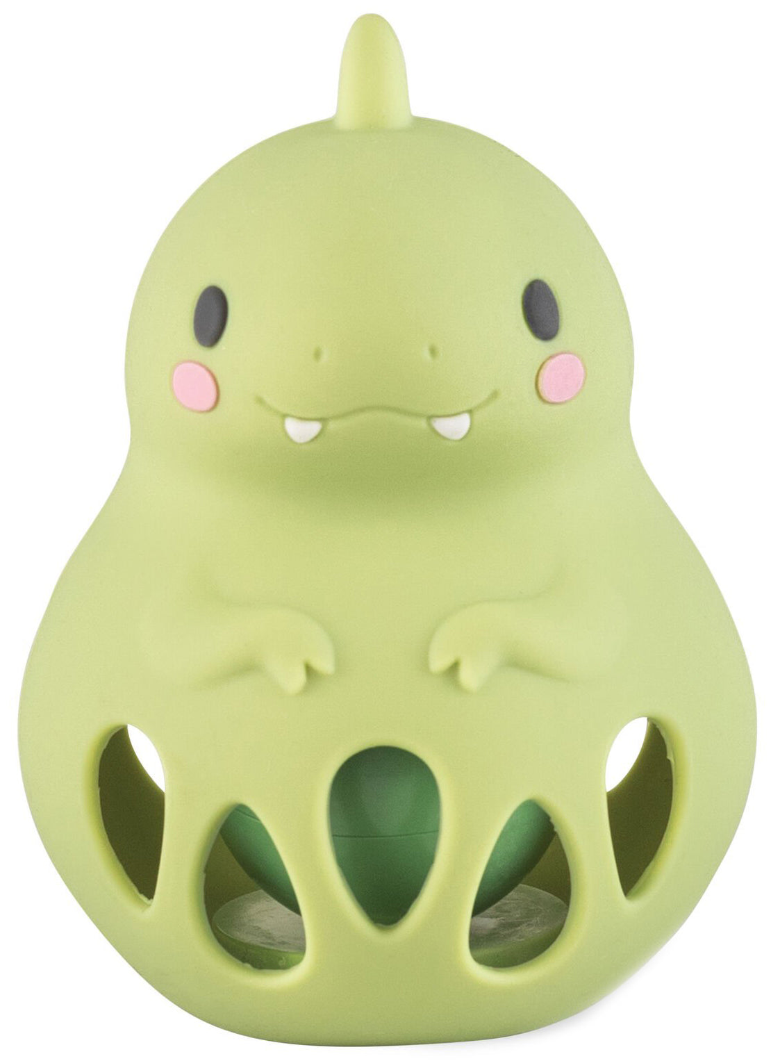 Tiger Tribe Silicone Rattle - Dino