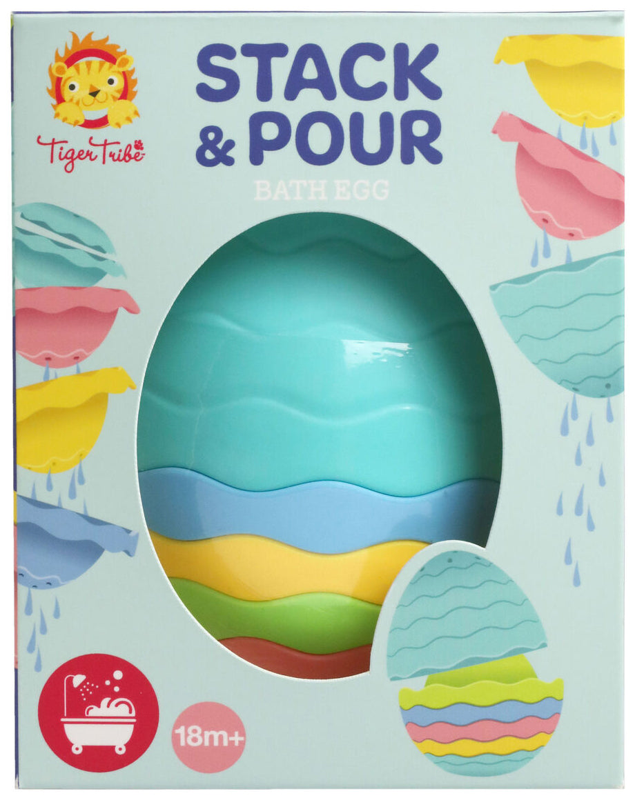 Tiger Tribe Stack & Pour - Bath Egg