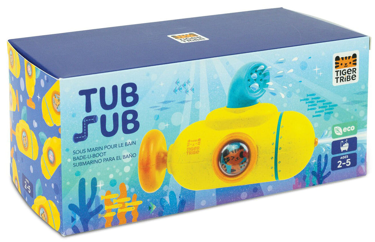 Tiger Tribe ECO Bath Toy Tub Sub