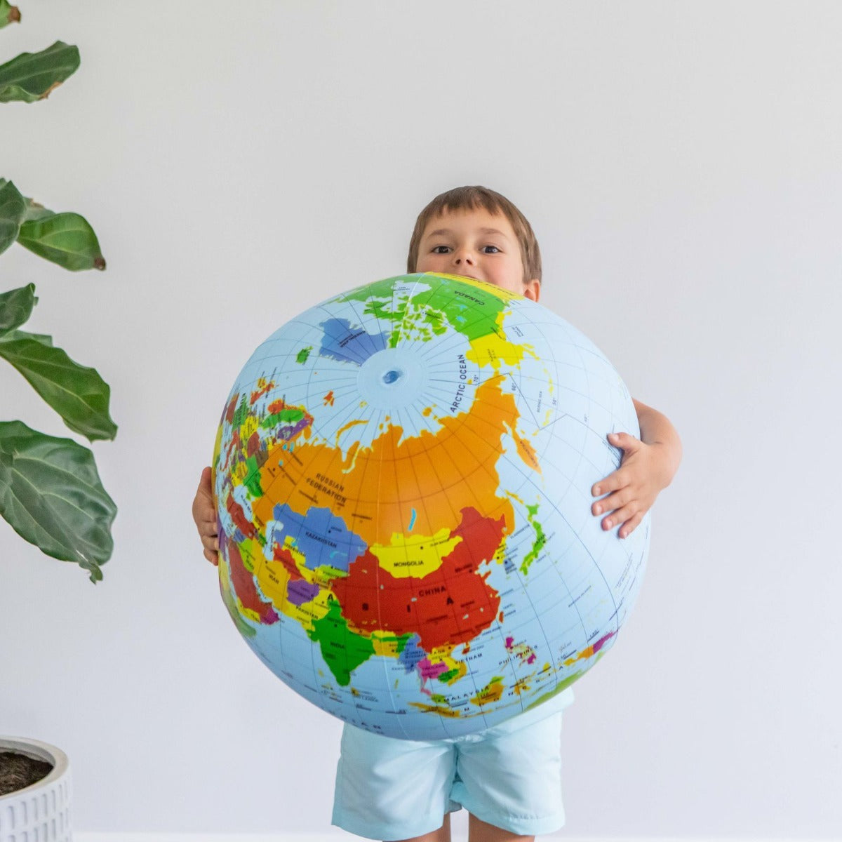 Tiger Tribe Giant Inflatable Globe (50cm)