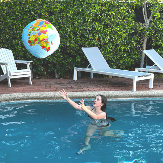 Tiger Tribe Giant Inflatable Globe (50cm)