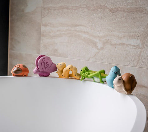 Tikiri My First Garden Friends Organic Teether Rattle - Snail