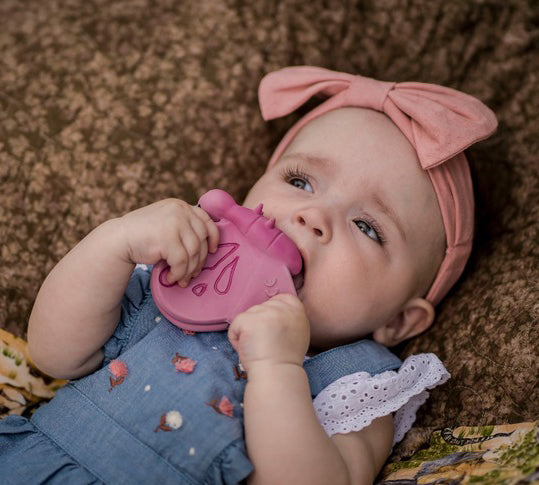 Tikiri My First Garden Friends Organic Teether Rattle - Butterfly