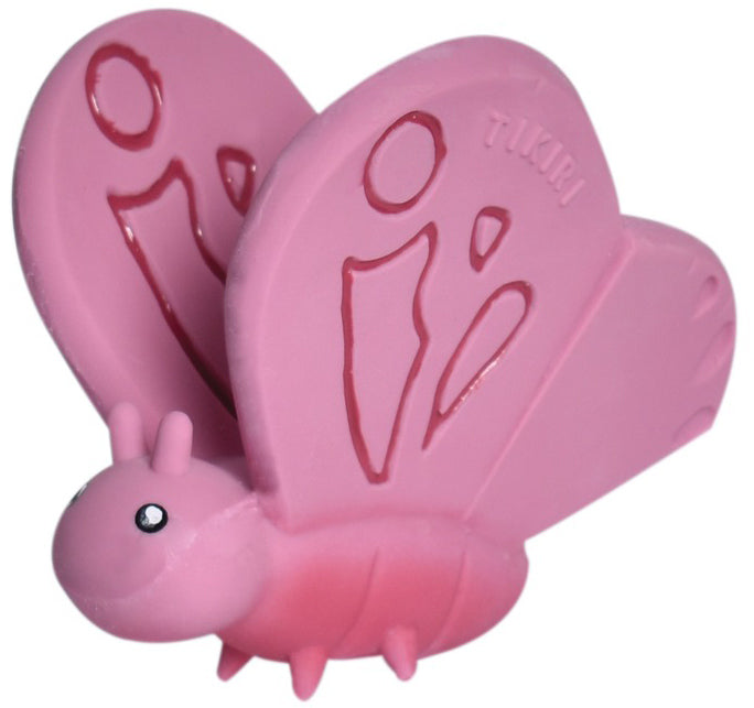 Tikiri My First Garden Friends Organic Teether Rattle - Butterfly