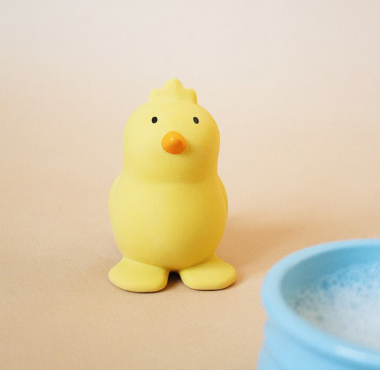 Tikiri My First Farm Animal Organic Teether Rattle - Chicken