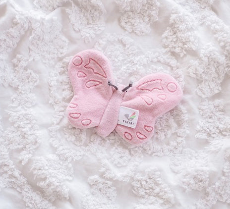 Tikiri Organic Sensory Scrunchie Toy - Butterfly