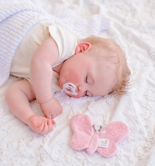 Tikiri Organic Sensory Scrunchie Toy - Butterfly