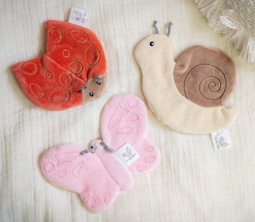Tikiri Organic Sensory Scrunchie Toy - Butterfly