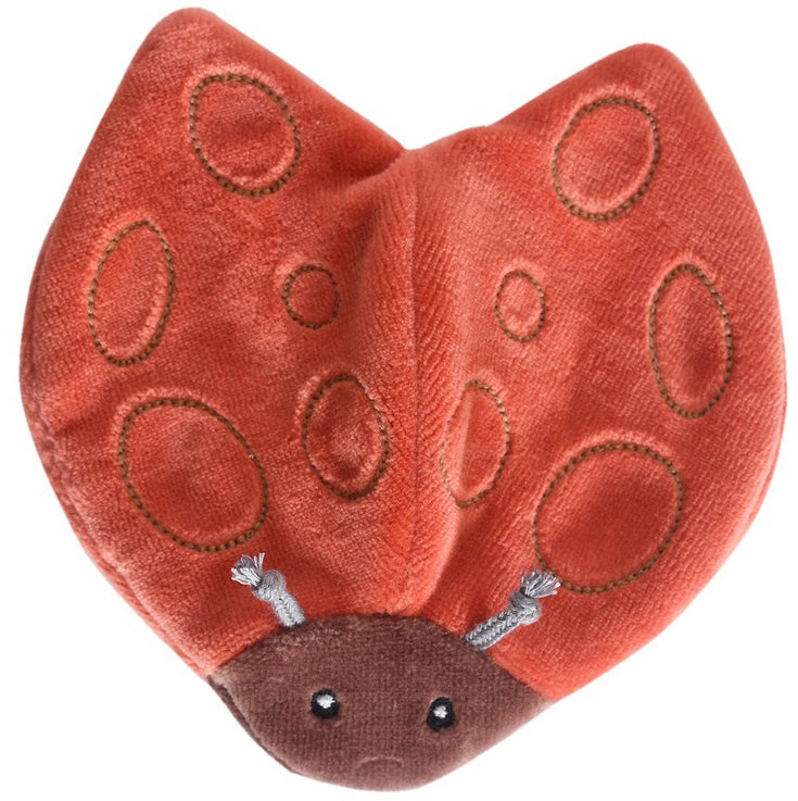 Tikiri Organic Sensory Scrunchie Toy - Ladybug