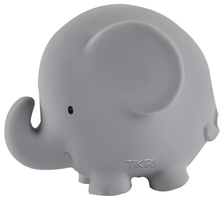 Tikiri My First Zoo Animal Organic Teether Rattle - Elephant