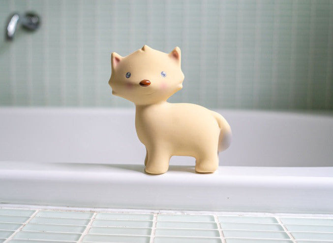 Tikiri My First Arctic Animal Organic Teether Rattle - Fox