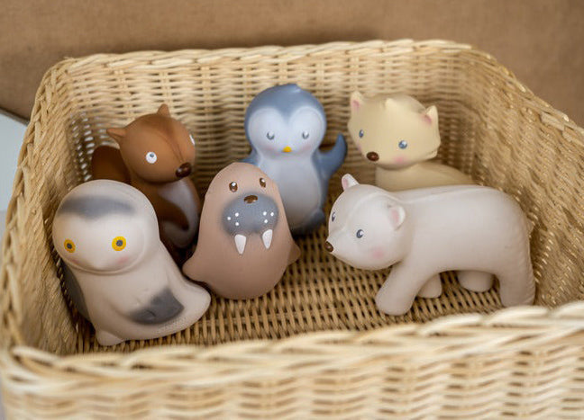 Tikiri My First Arctic Animal Organic Teether Rattle - Fox