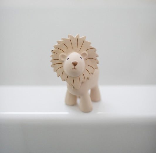 Tikiri My First Zoo Animal Organic Teether Rattle - Lion