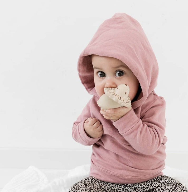 Tikiri My First Zoo Animal Organic Teether Rattle - Lion