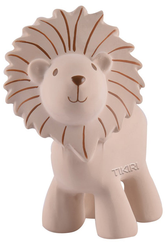 Tikiri My First Zoo Animal Organic Teether Rattle - Lion
