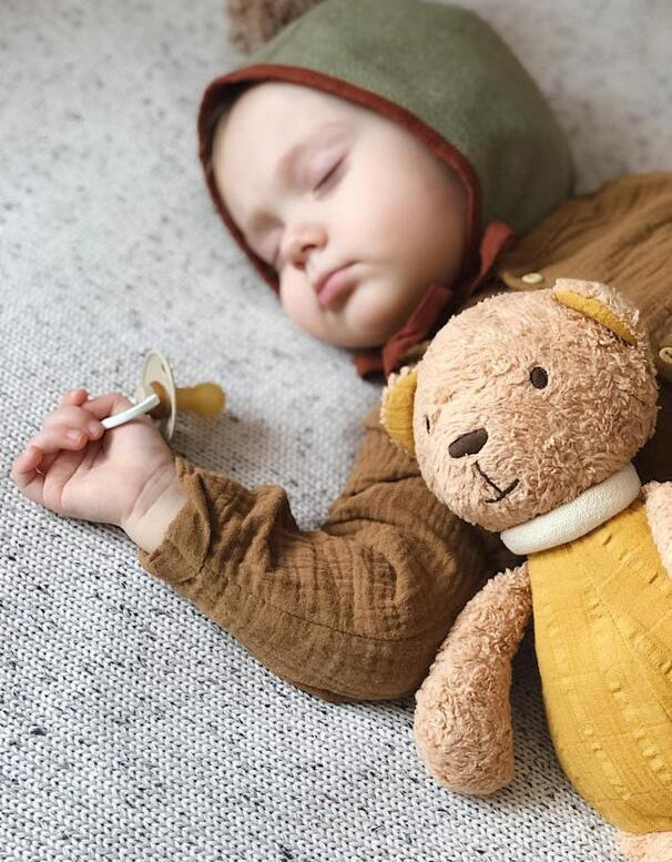 Tikiri Organic Baby Bear Plush (28cm)