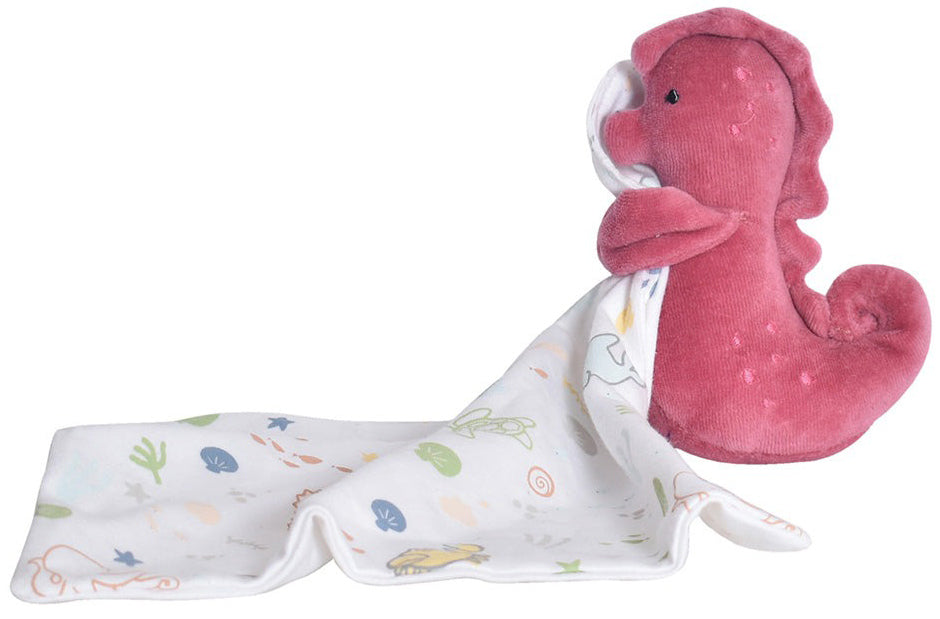 Tikiri Organic Ocean Comforter- Seahorse