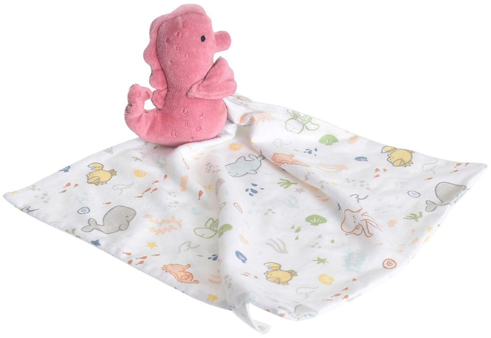 Tikiri Organic Ocean Comforter- Seahorse