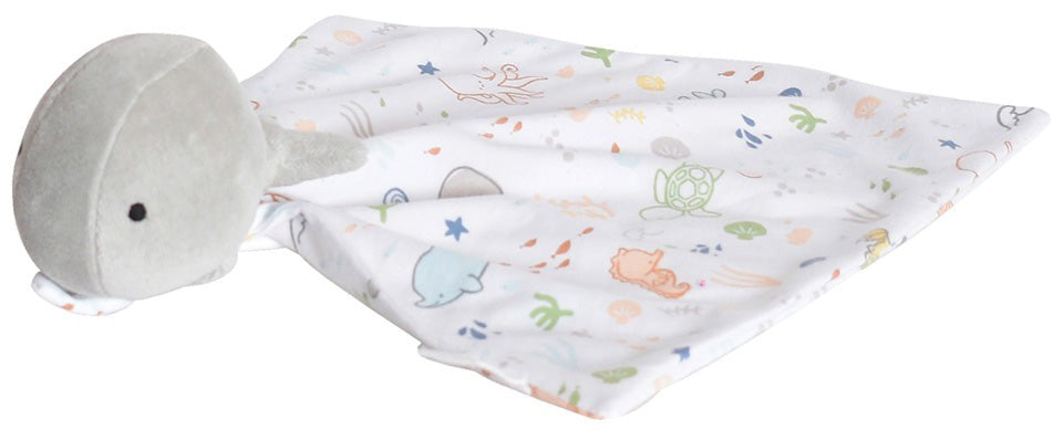 Tikiri Organic Ocean Comforter- Whale