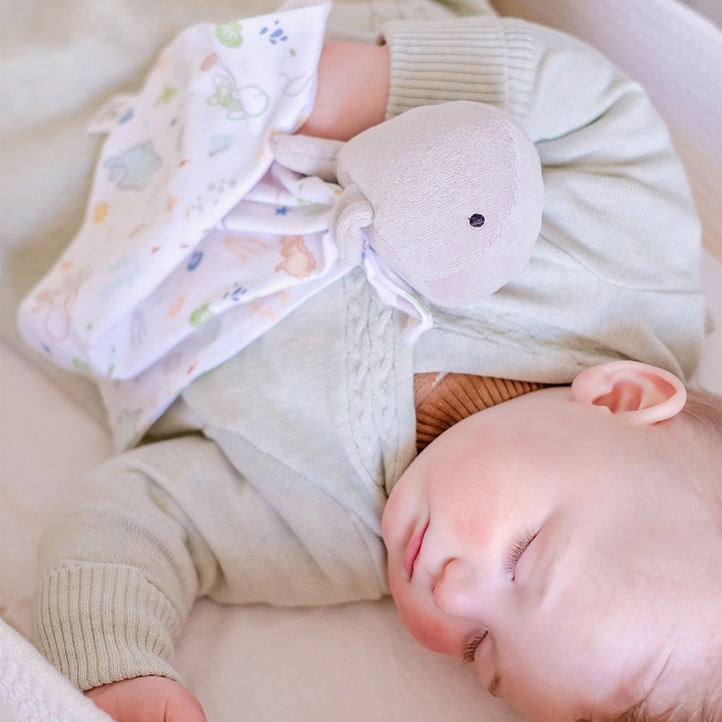 Tikiri Organic Ocean Comforter- Whale