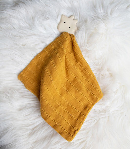 Tikiri My First Safari Organic Comforter & Teether - Giraffe