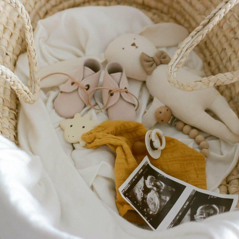 Tikiri My First Safari Organic Comforter & Teether - Giraffe