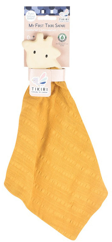 Tikiri My First Safari Organic Comforter & Teether - Giraffe
