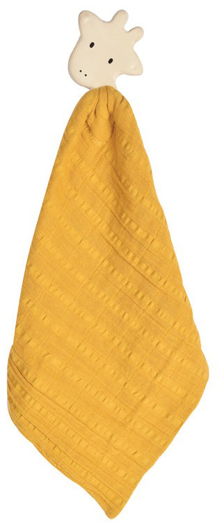 Tikiri My First Safari Organic Comforter & Teether - Giraffe