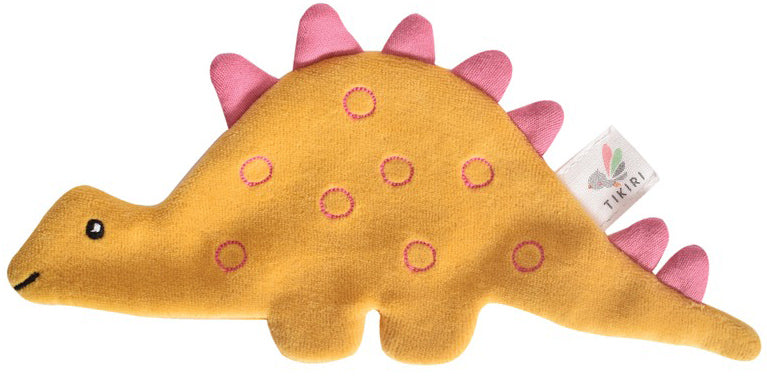 Tikiri Organic Sensory Scrunchie Toy - Stegosaurus