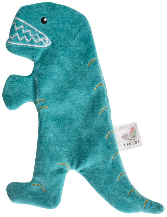 Tikiri Organic Sensory Scrunchie Toy - T-Rex
