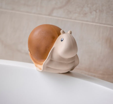 Tikiri My First Garden Friends Organic Teether Rattle - Snail