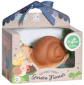 Tikiri My First Garden Friends Organic Teether Rattle - Snail