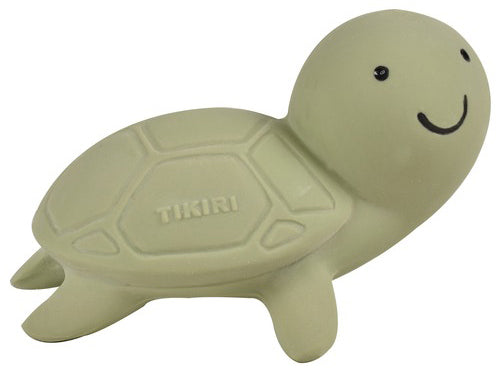 Tikiri My First Ocean Buddies Organic Teether Rattle - Turtle