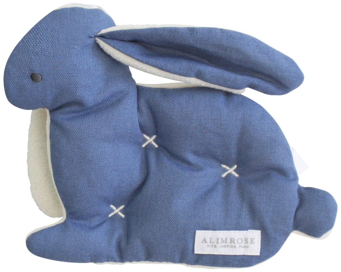 Alimrose Toby Bunny Cuddle Toy - Chambray (20cm)