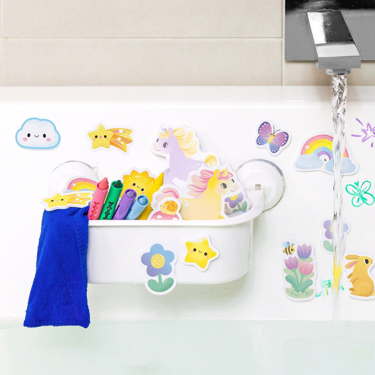 Tiger Tribe Bath Art - Unicorn Tales
