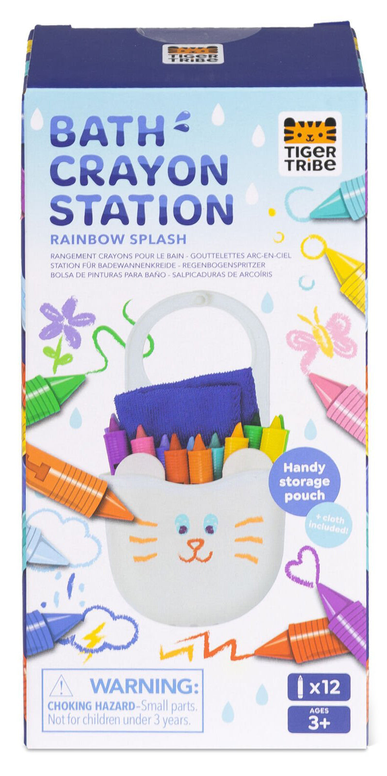 Tiger Tribe Bath Crayon Station - Rainbow Splash
