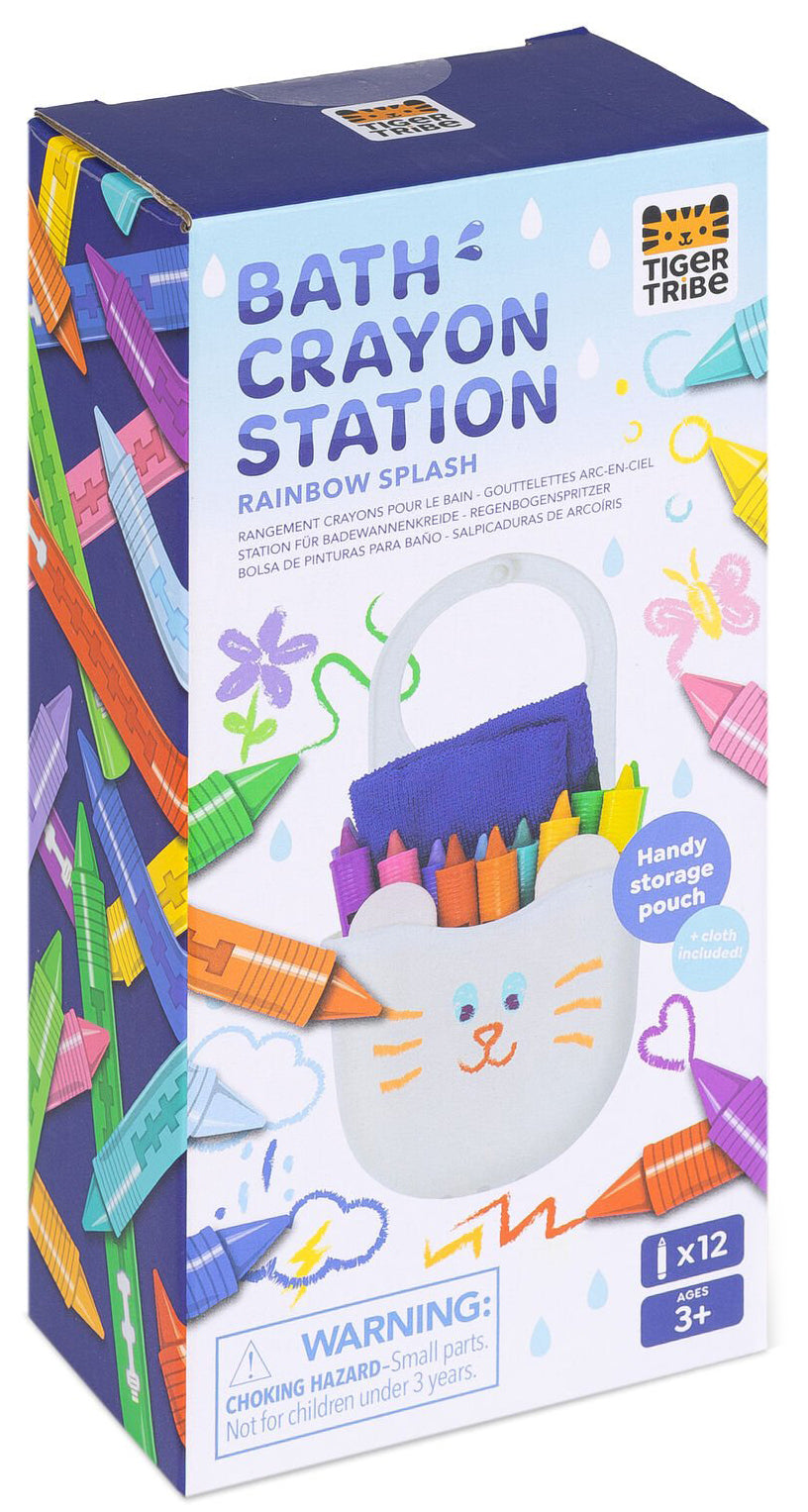 Tiger Tribe Bath Crayon Station - Rainbow Splash