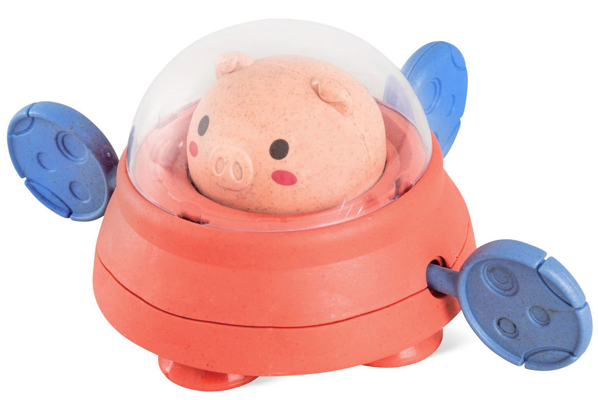 Tiger Tribe ECO Bath Paddle Ship - Space Piggy