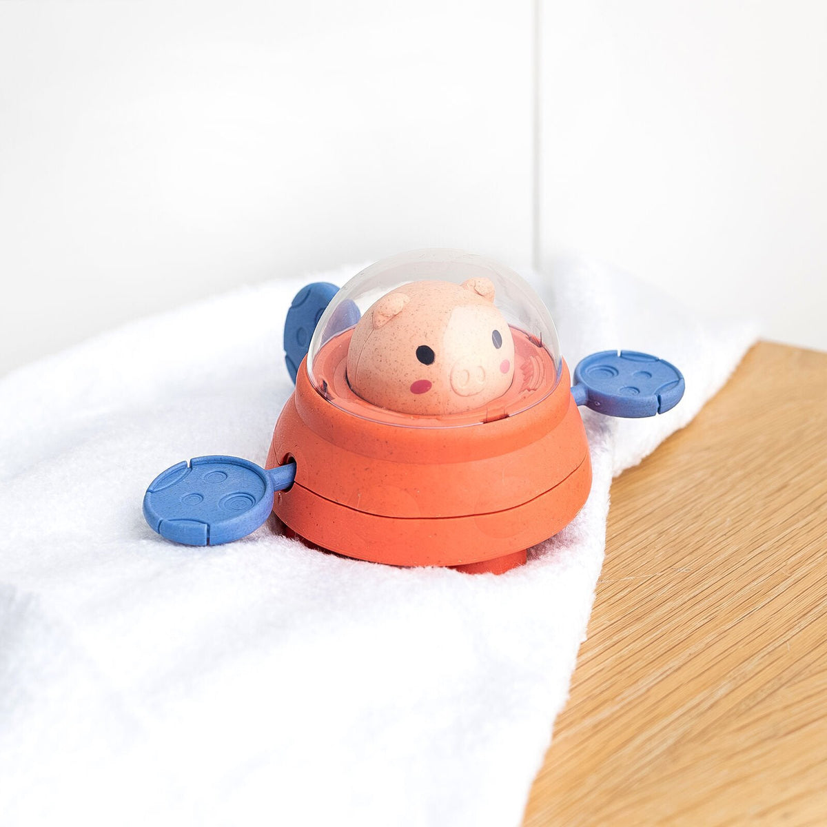 Tiger Tribe ECO Bath Paddle Ship - Space Piggy