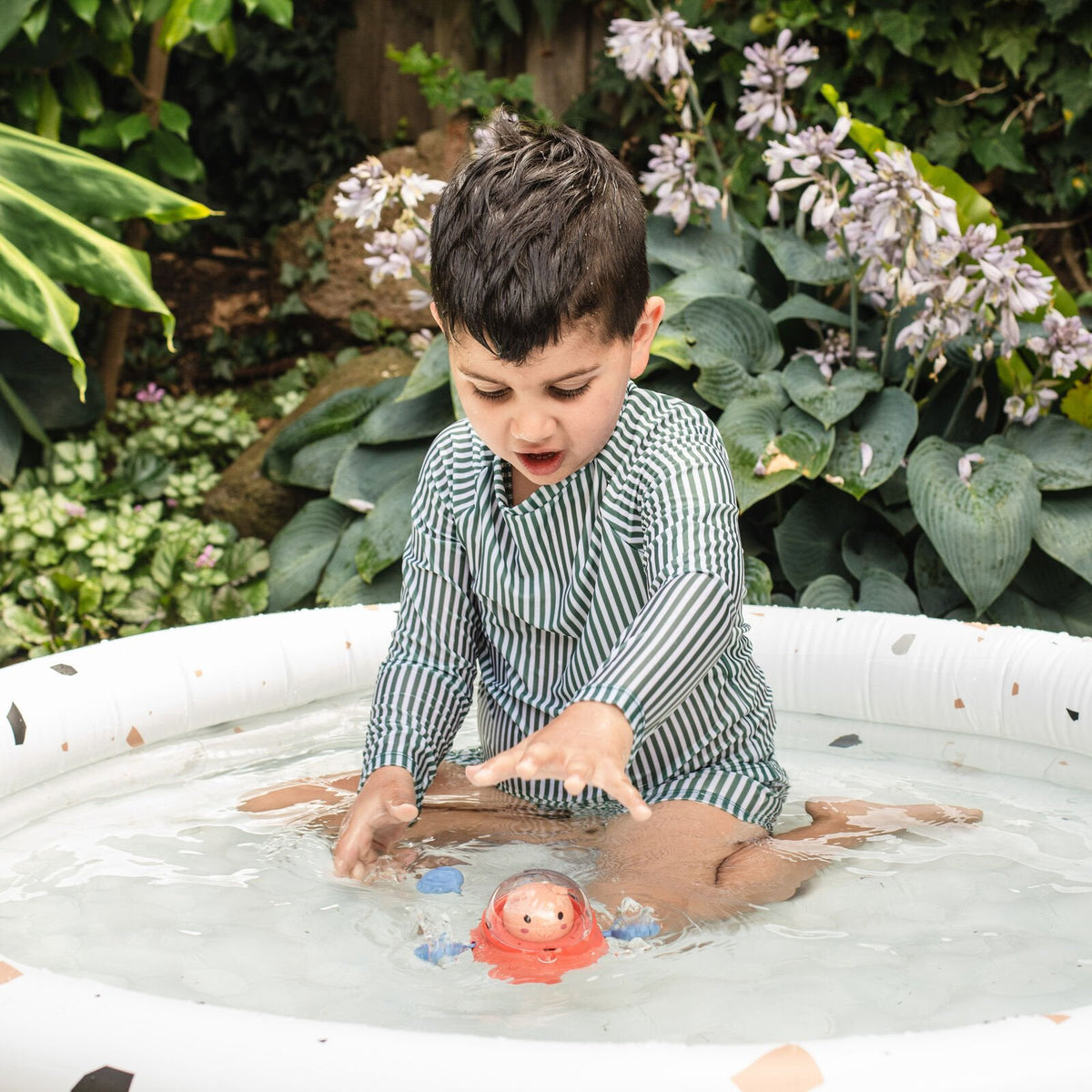 Tiger Tribe ECO Bath Paddle Ship - Space Piggy
